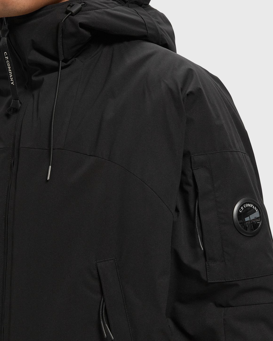 C.P. Company PRO-TEK PRIMALOFT SILVER HOODED JACKET – Ansicht 5