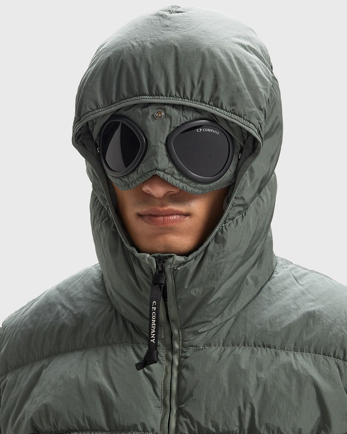 C.P. Company CHROME-R GOGGLE DOWN JACKET – Ansicht 4