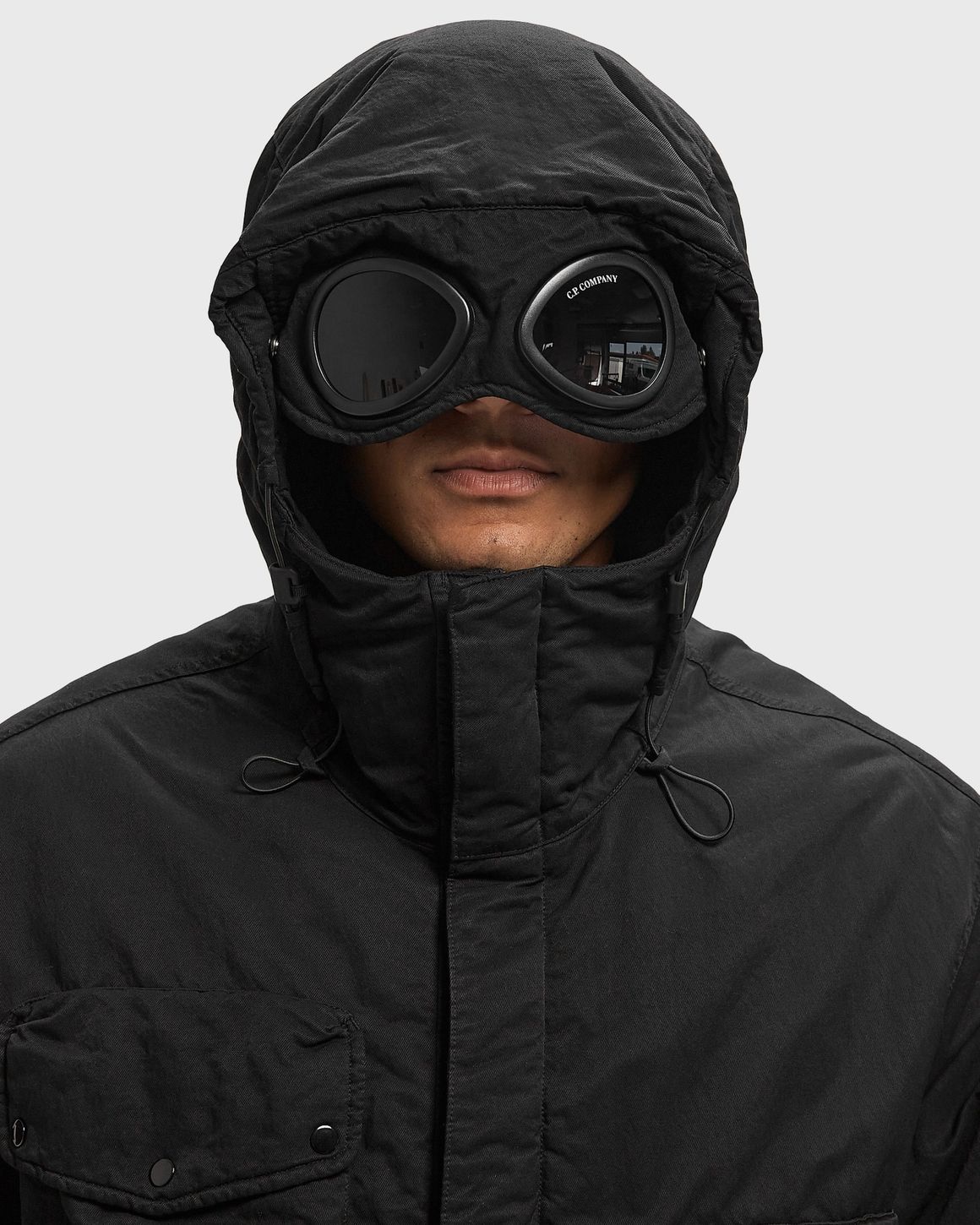 C.P. Company T-FLATT PADDED GOGGLE JACKET – Ansicht 4