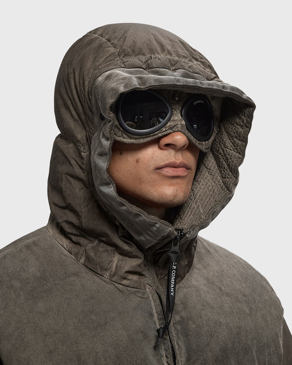 C.P. Company ECO-CHROME R MIXED GOGGLE DOWN JACKET – Ansicht 4