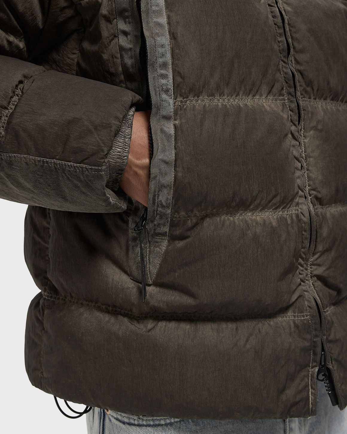 C.P. Company ECO-CHROME R MIXED GOGGLE DOWN JACKET – Ansicht 5