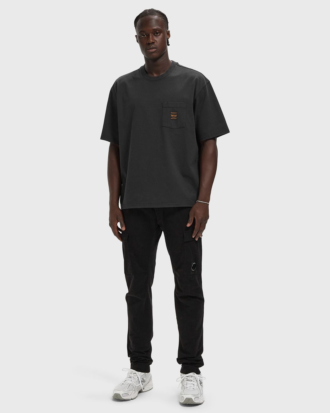 C.P. Company STRETCH SATEEN ERGONOMIC LENS CARGO PANTS – Ansicht 2