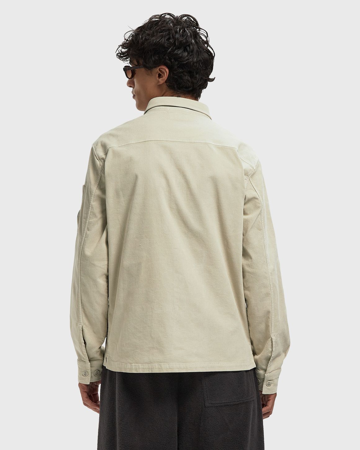 C.P. Company CORDUROY LONG SLEEVE BUTTON LENS SHIRT – Ansicht 3