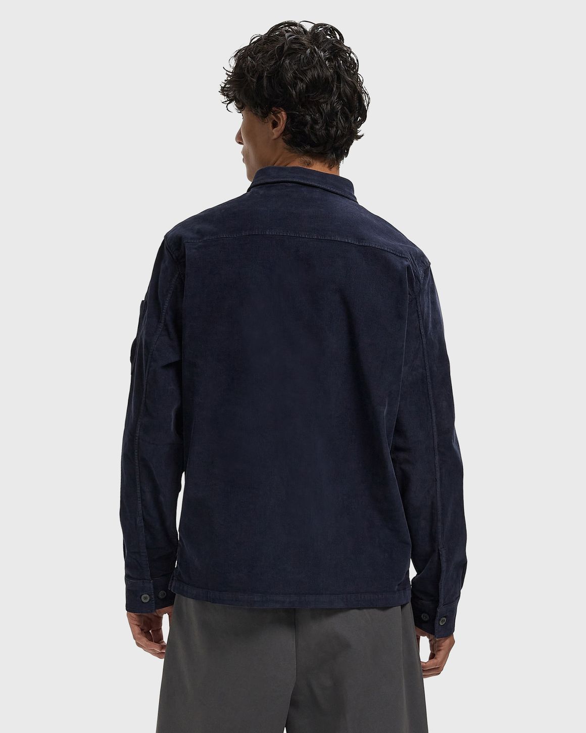 C.P. Company CORDUROY LONG SLEEVE BUTTON LENS SHIRT – Ansicht 3