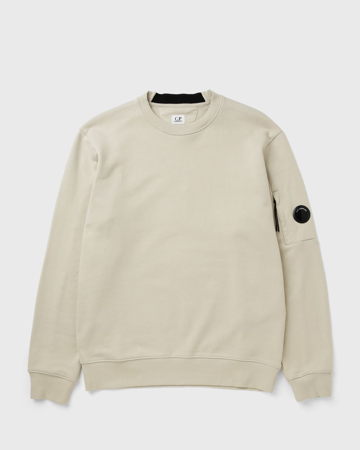 C.P. Company DIAGONAL RAISED FLEECE CREWNECK LENS SWEATSHIRT