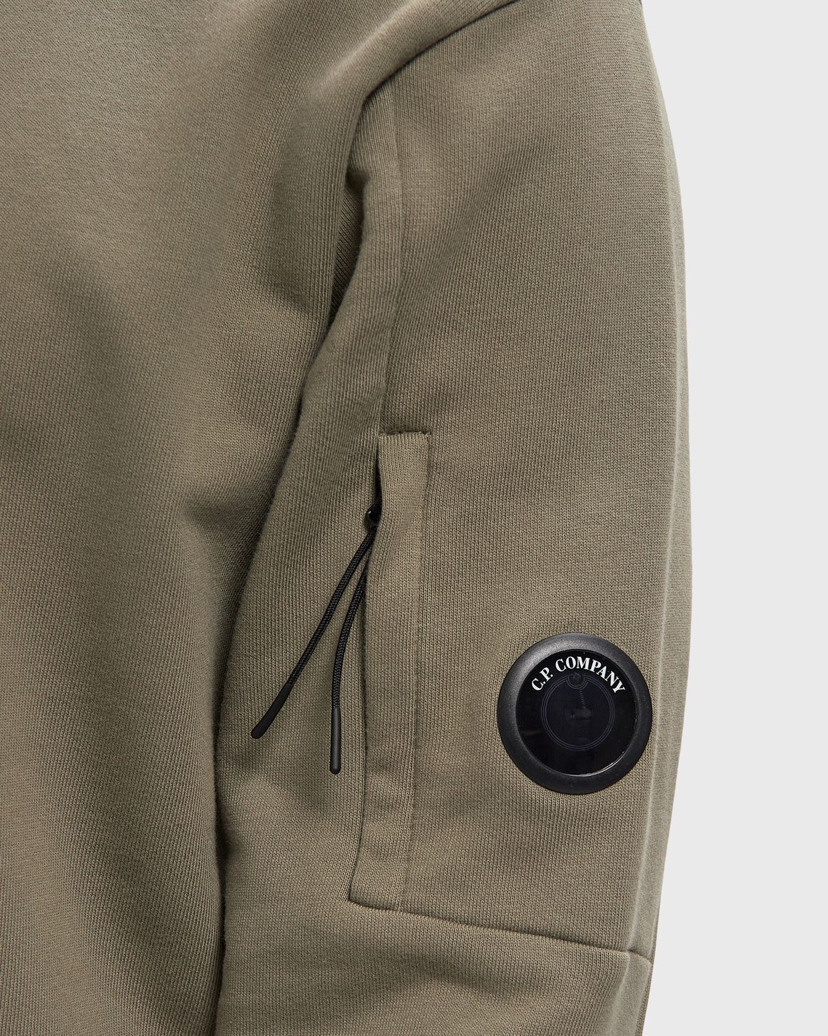 C.P. Company DIAGONAL RAISED FLEECE CREWNECK LENS SWEATSHIRT – Ansicht 3