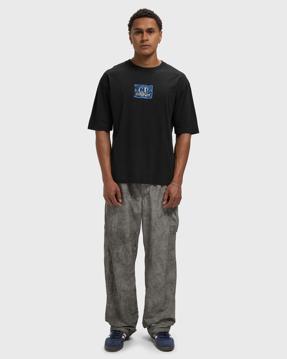 C.P. Company 30/1 JERSEY SHORT SLEEVE CHEST-BACK LOGO TEE – Ansicht 3