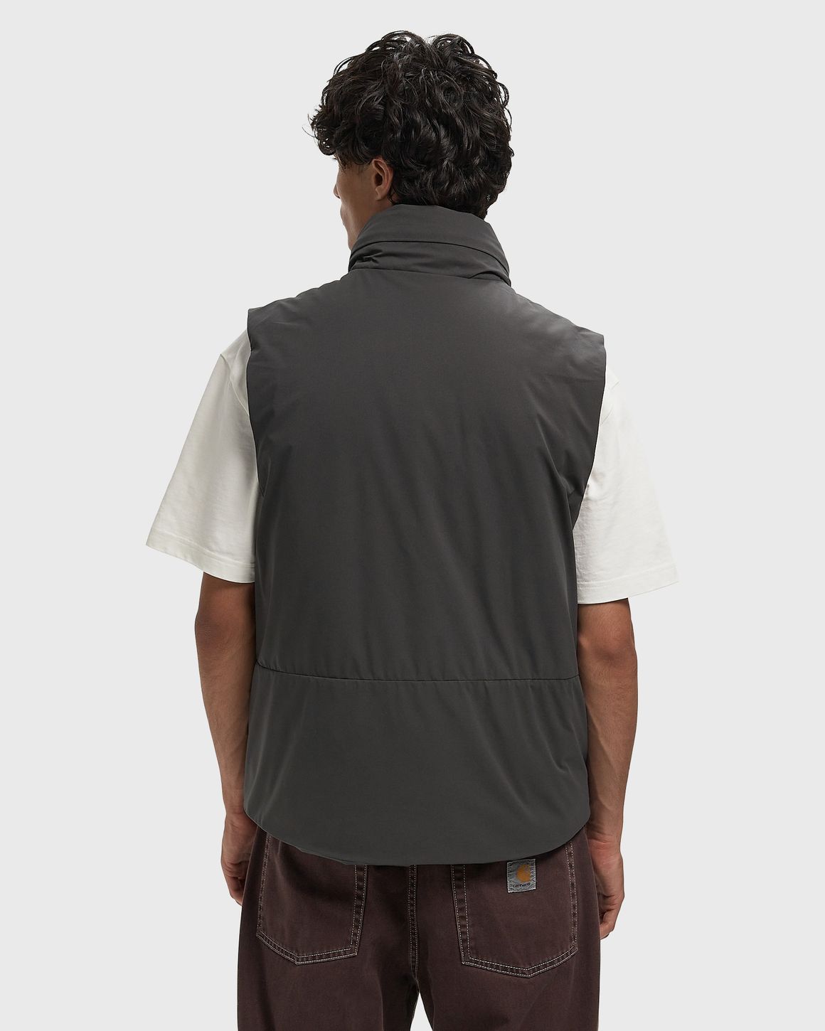 C.P. Company PRO-TEK PRIMALOFT SILVER HOODED GILET – Ansicht 3