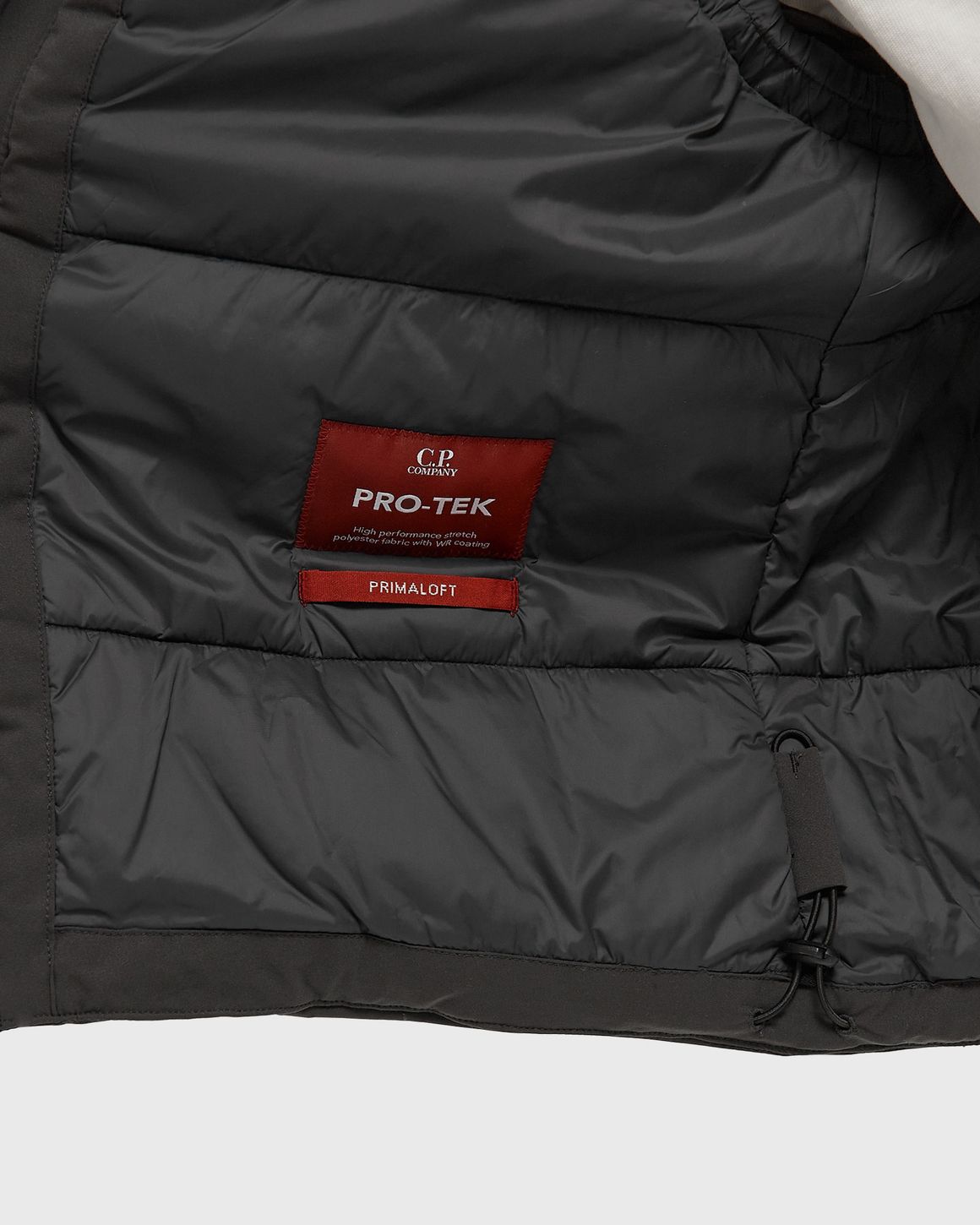 C.P. Company PRO-TEK PRIMALOFT SILVER HOODED GILET – Ansicht 7