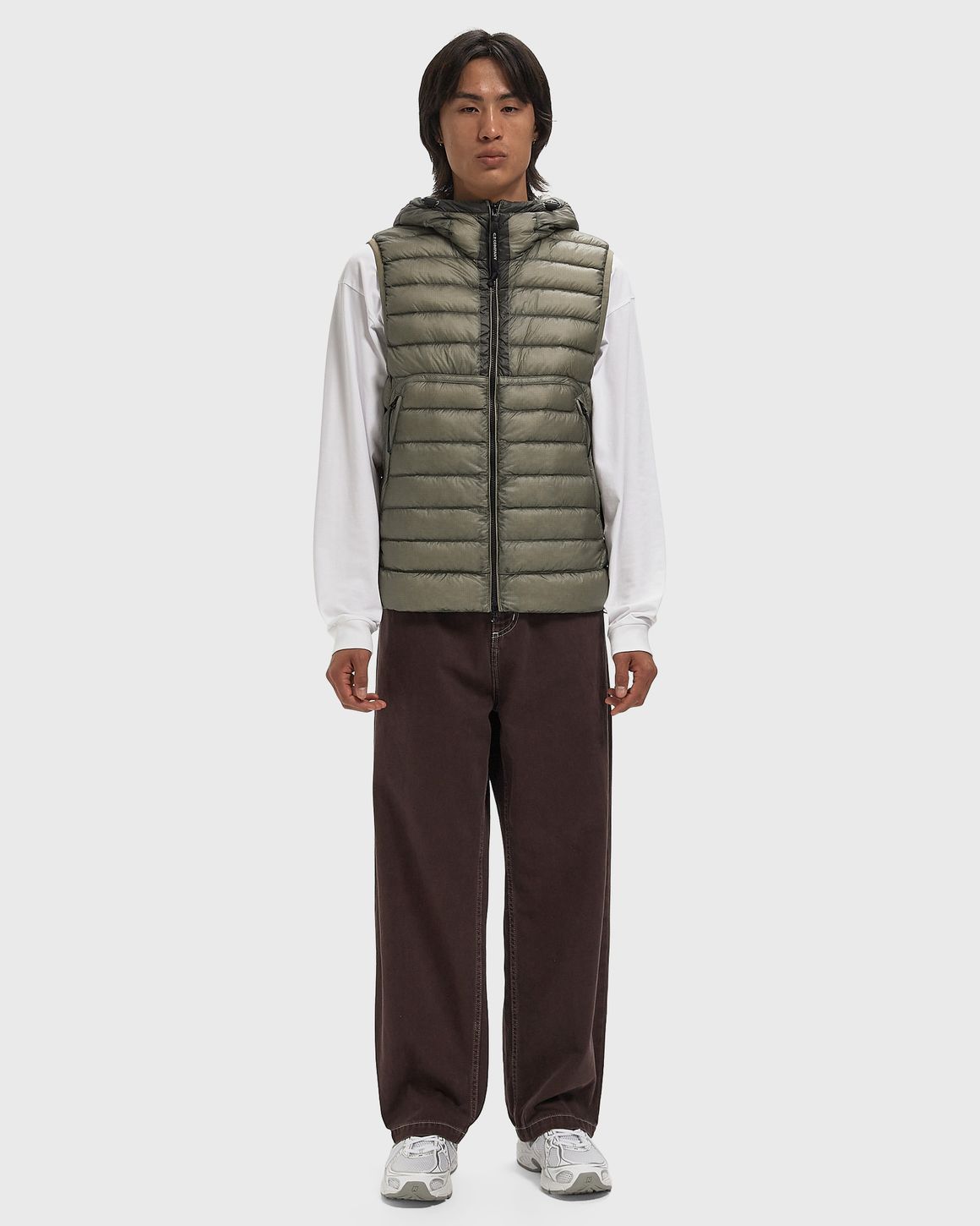 C.P. Company D.D. SHELL GOGGLE DOWN GILET – Ansicht 2