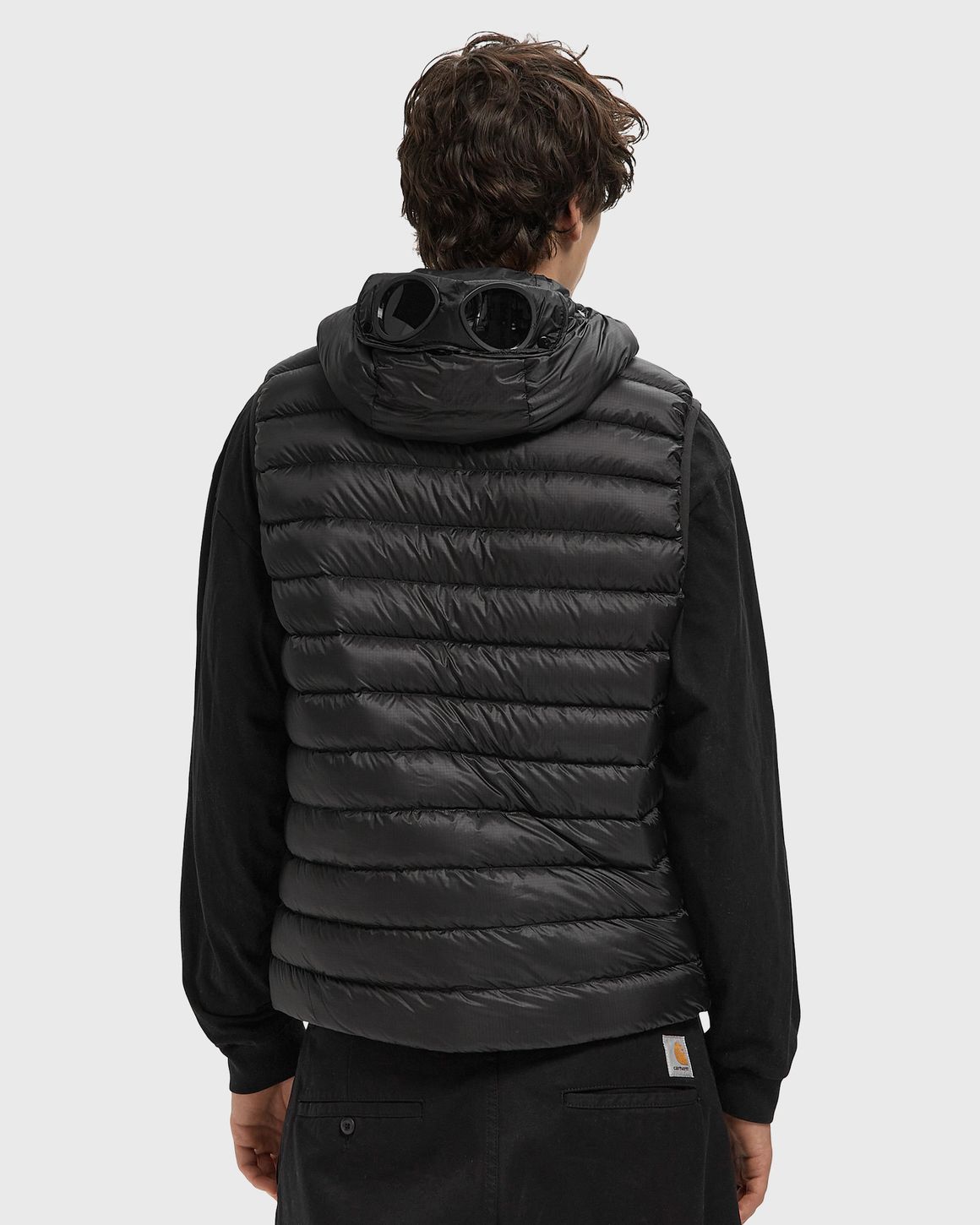 C.P. Company D.D. SHELL GOGGLE DOWN GILET – Ansicht 3