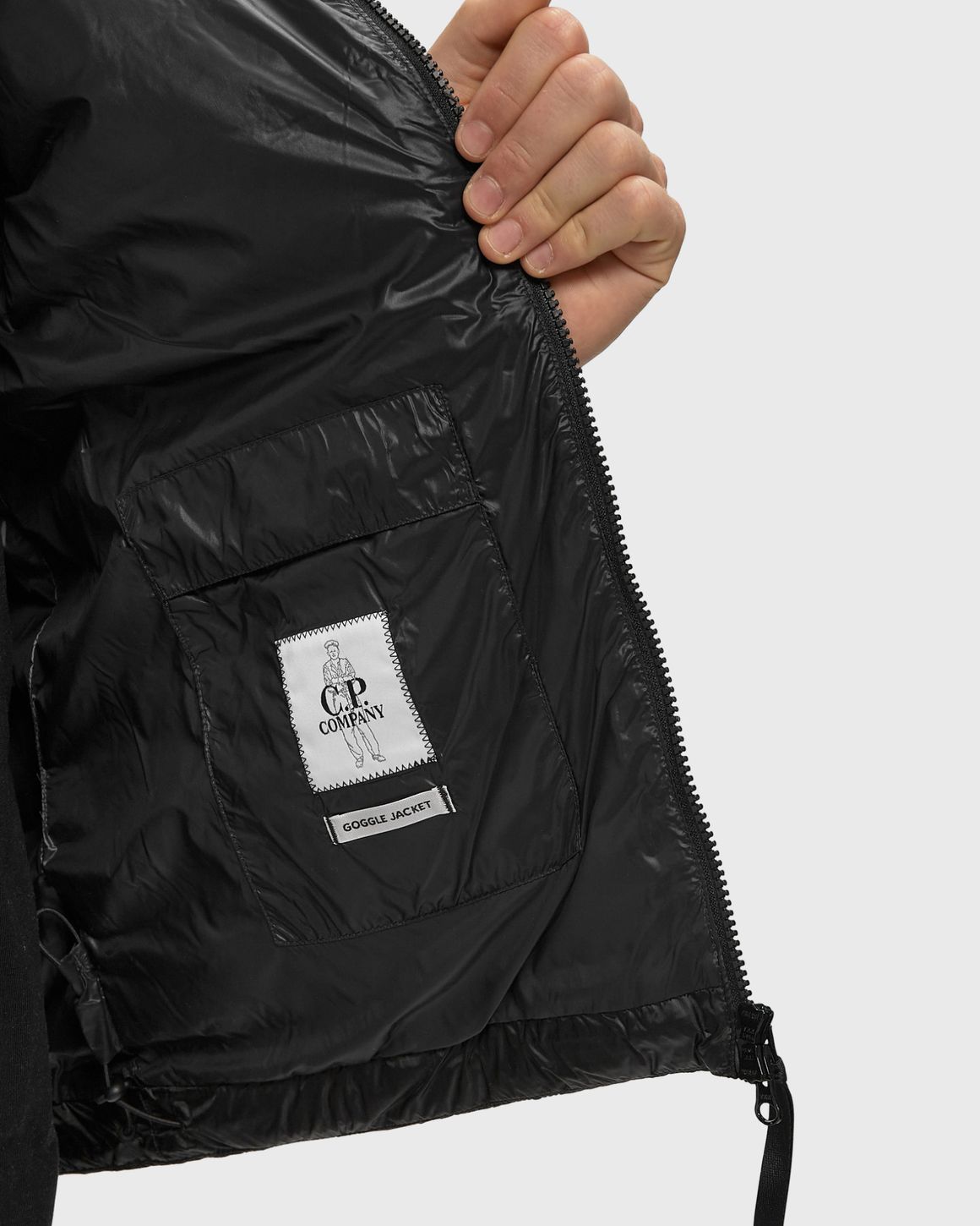 C.P. Company D.D. SHELL GOGGLE DOWN GILET – Ansicht 6