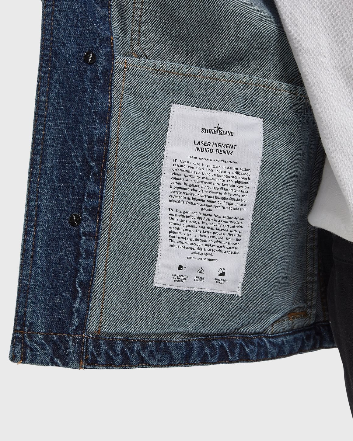 Stone Island BIKER JACKET – Ansicht 6