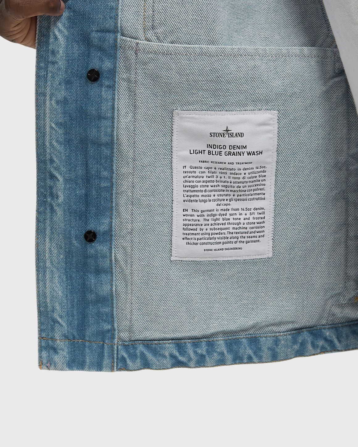 Stone Island BIKER JACKET – Ansicht 6