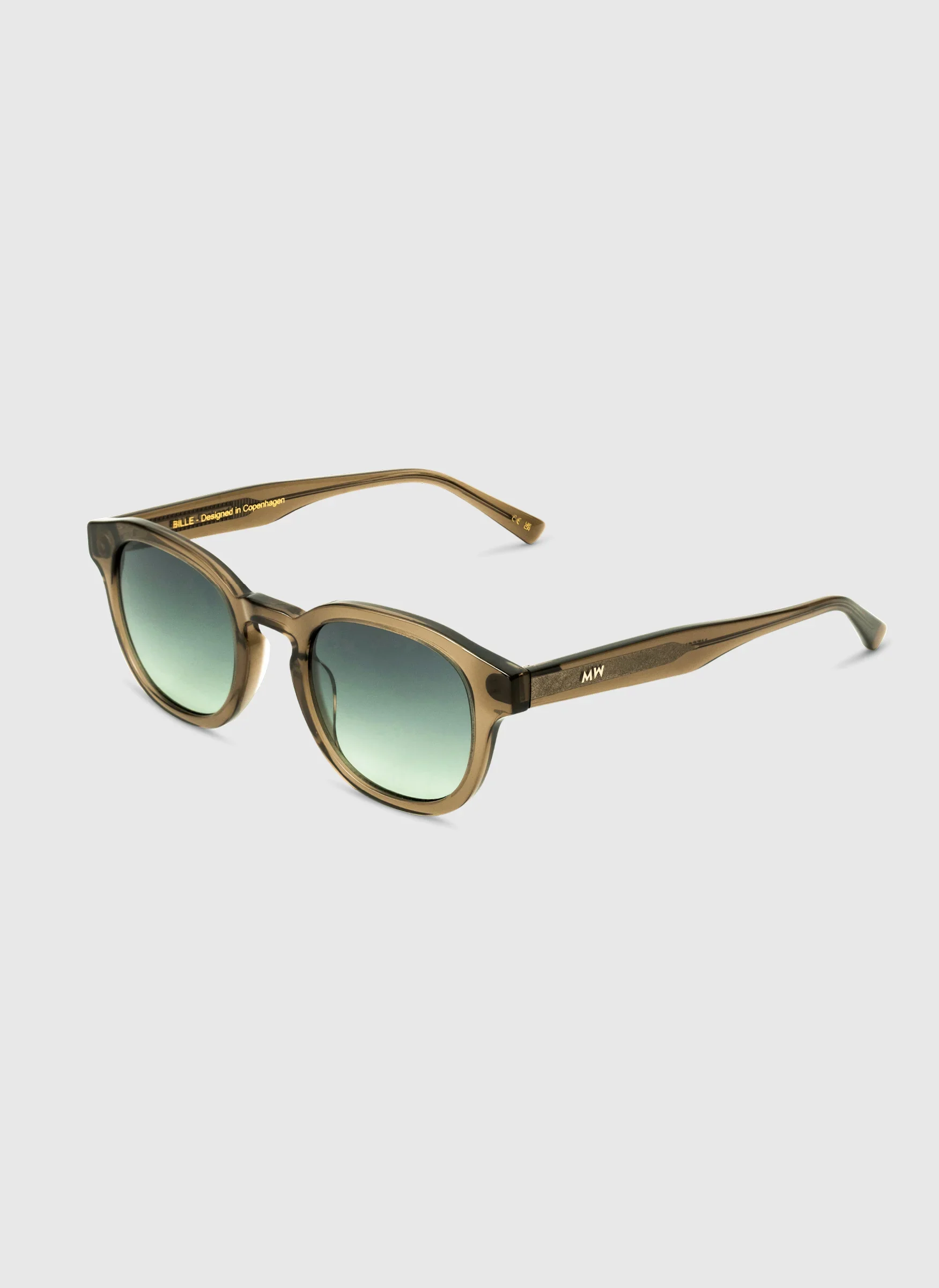 Bille Sunglasses - Green Bottle
