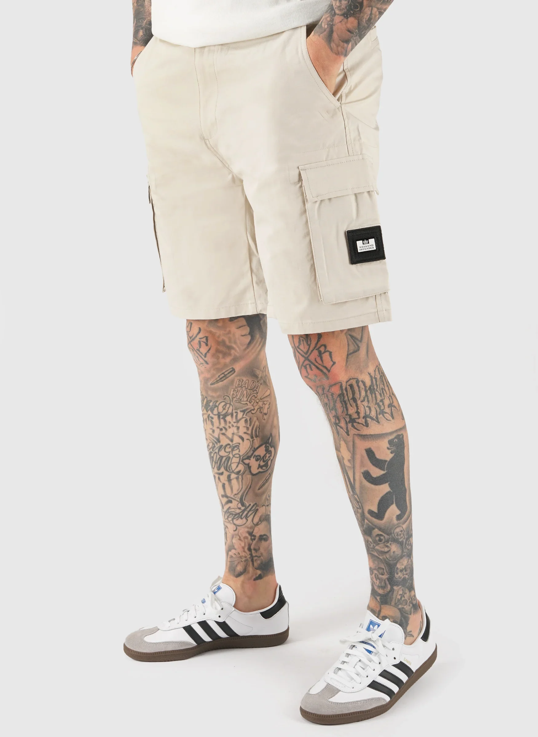 Mascia Cargo Short - Dark Sand