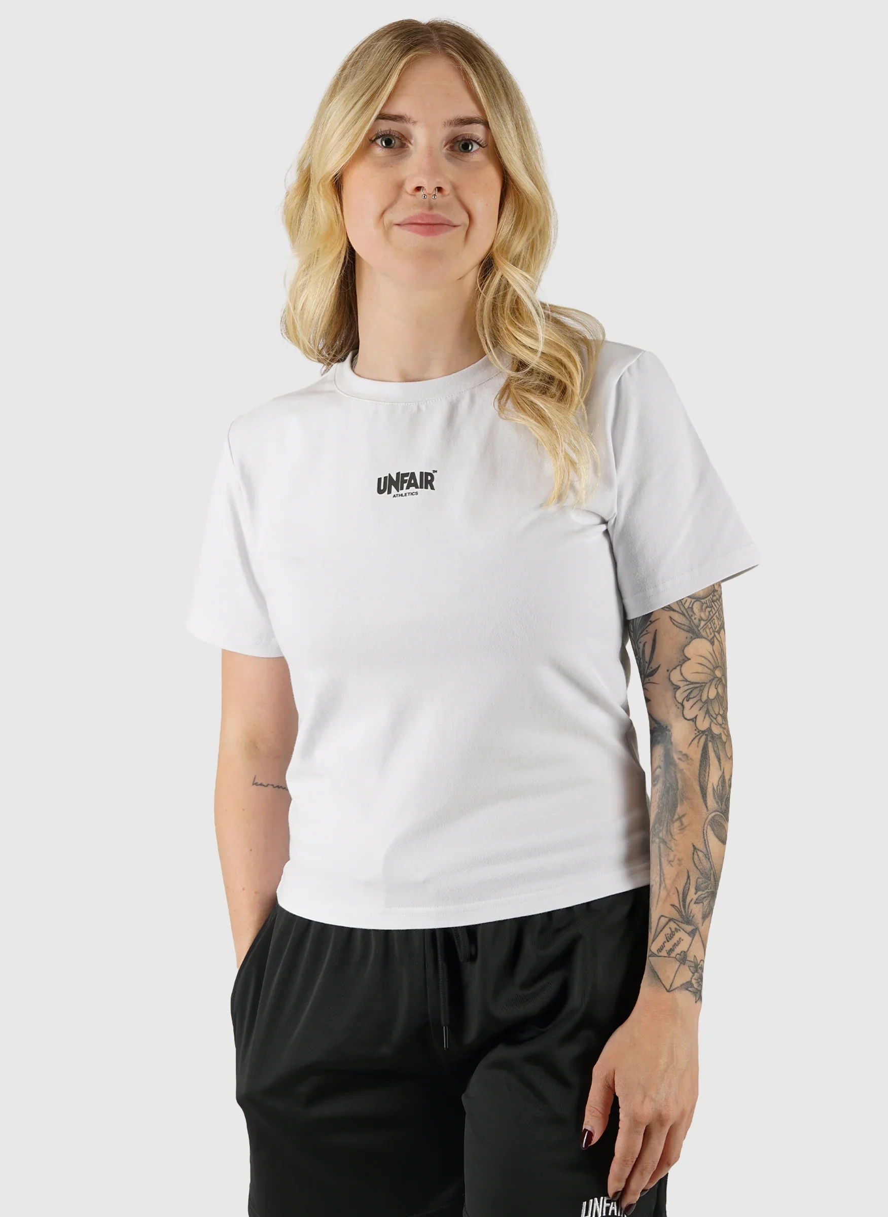 Classic Label Womens T-Shirt - White