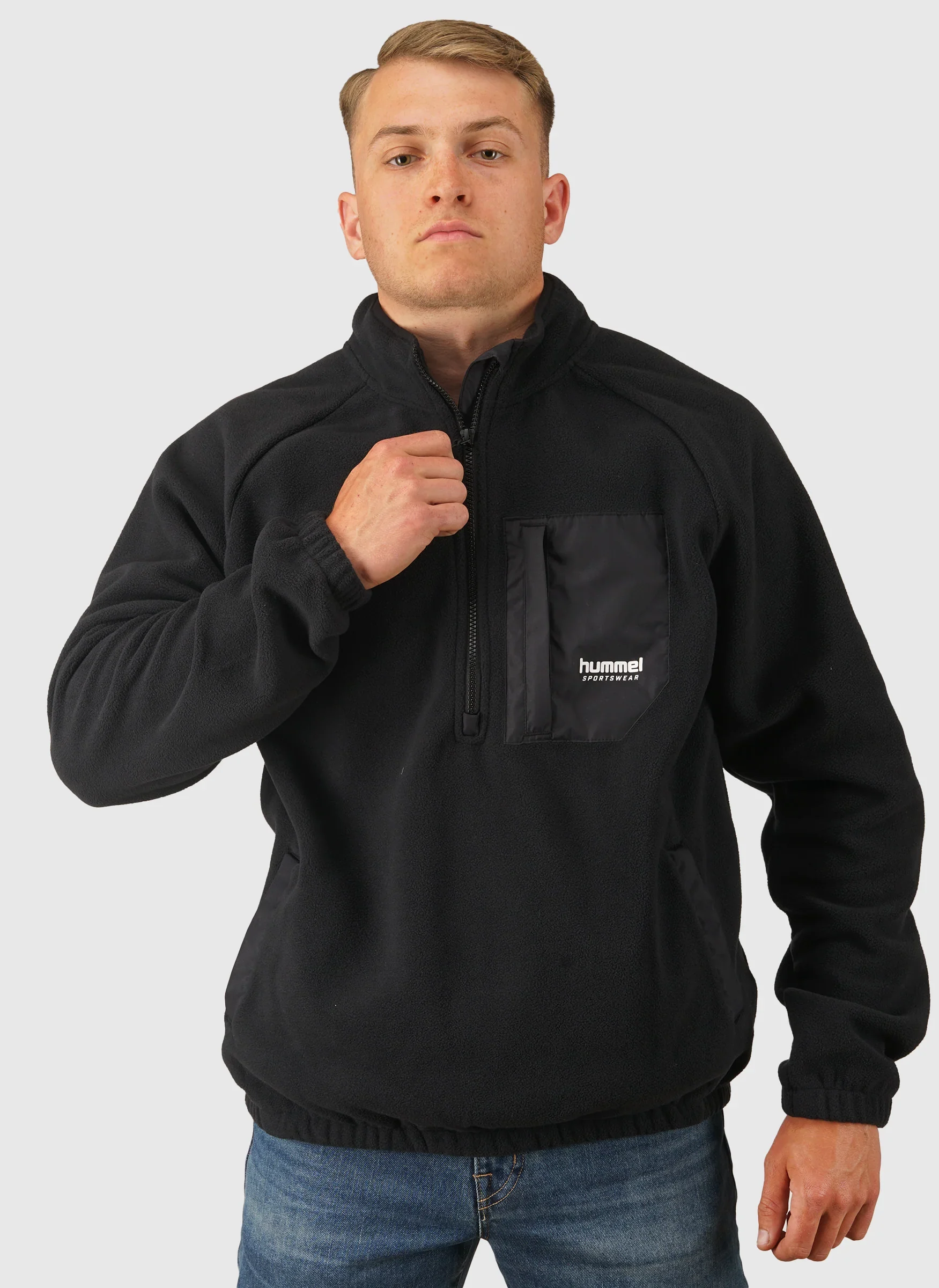 Hummel Fleece Halfzip - Black