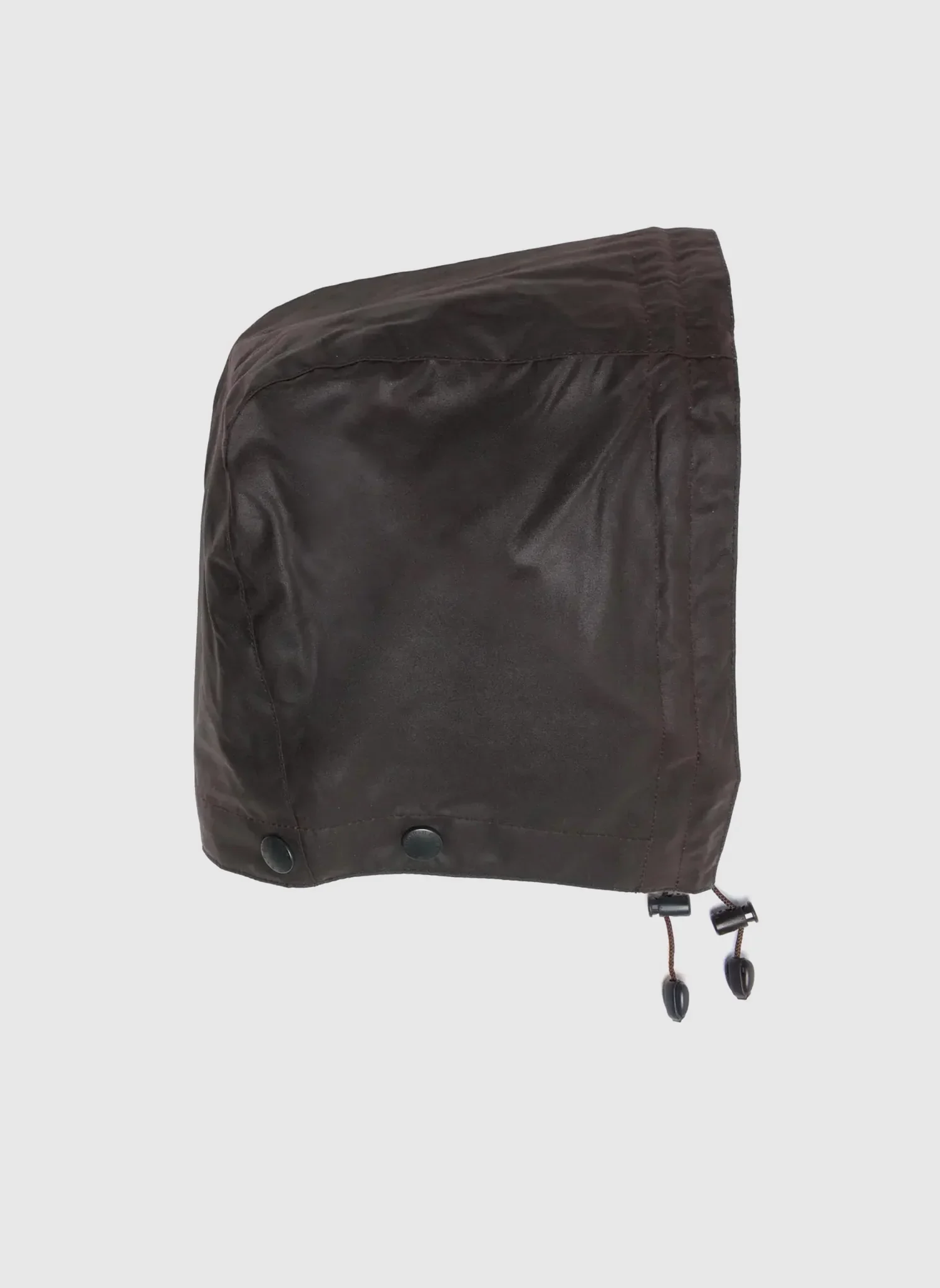 Waxed Cotton Hood - Rustic