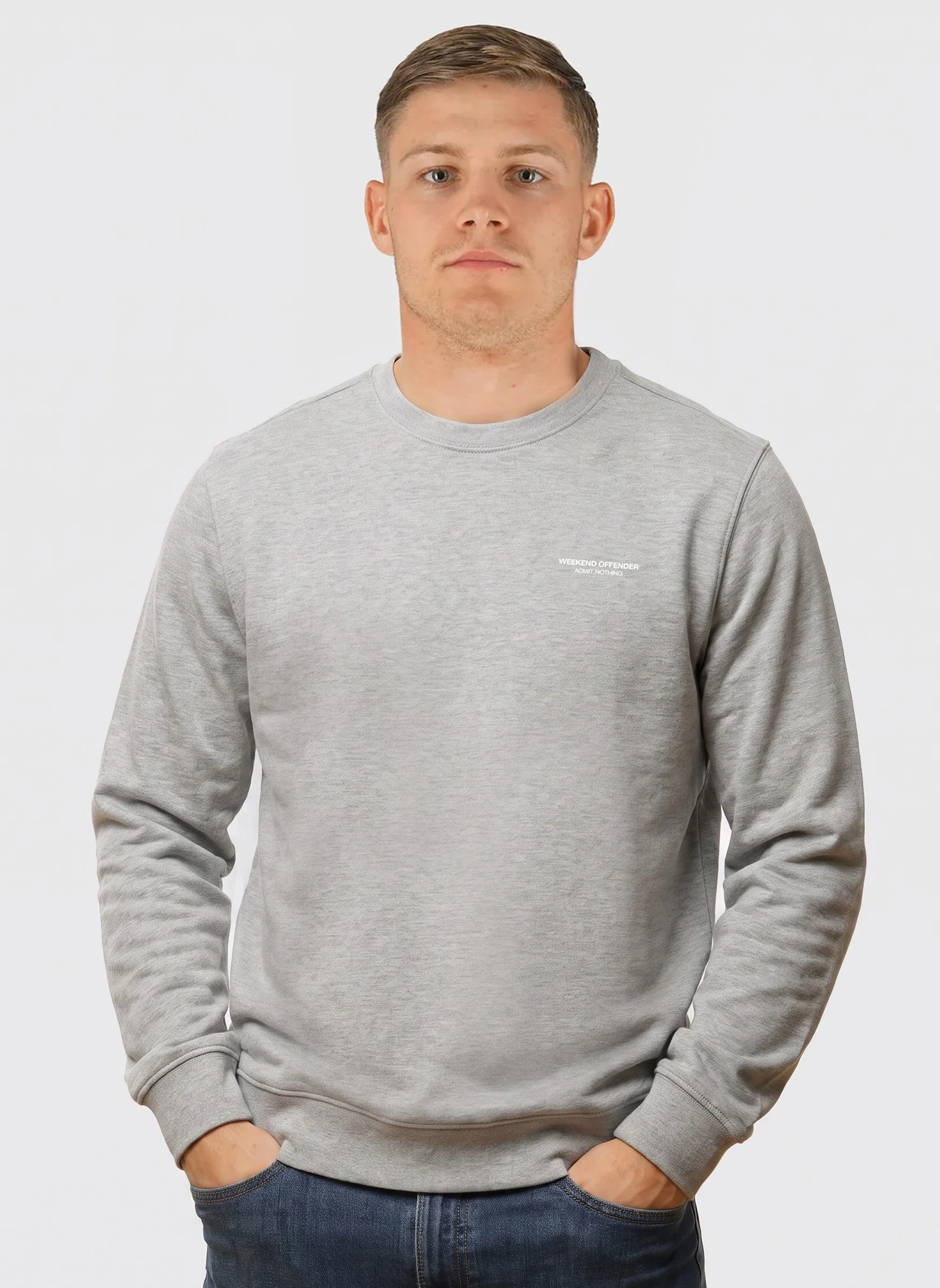 Oria Sweatshirt - Grey Marl/Ghost