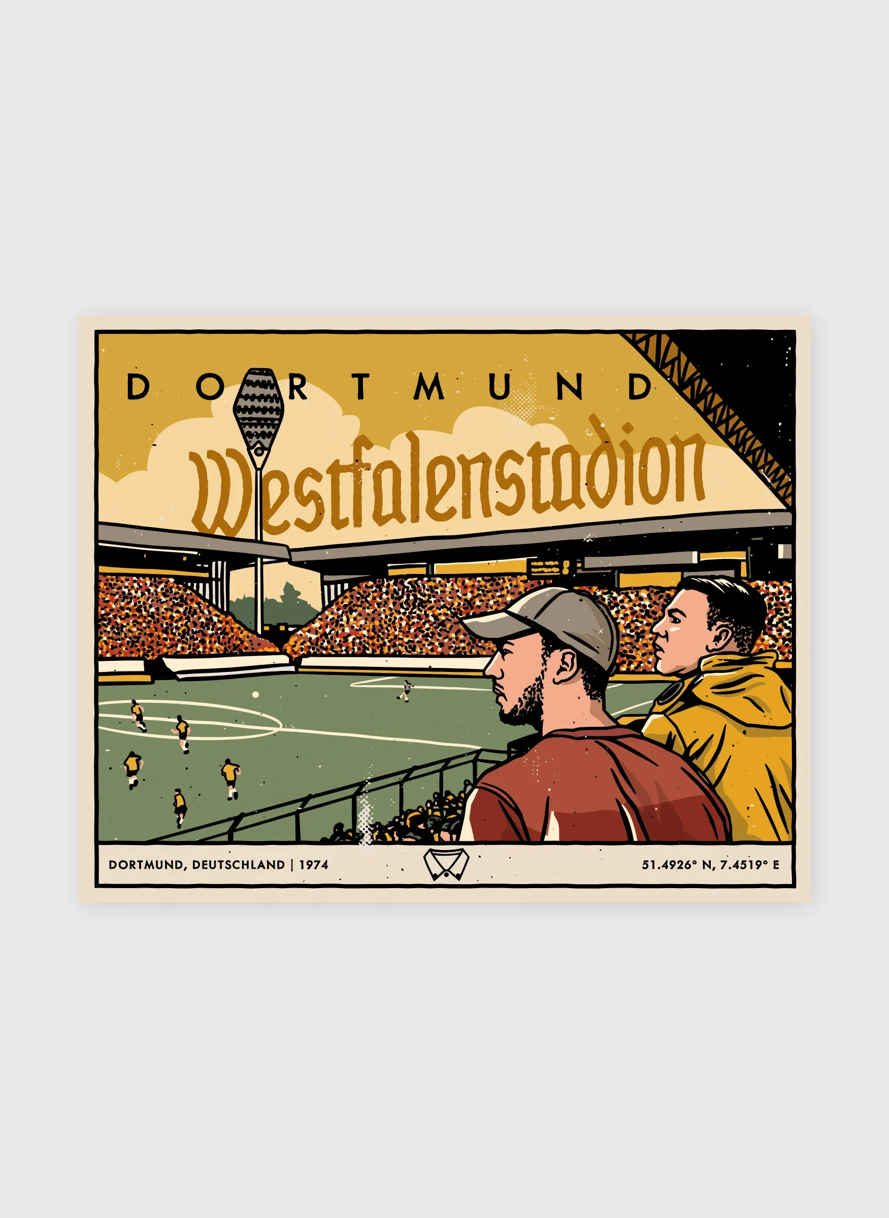Poster - Dortmund Westfalenstadion