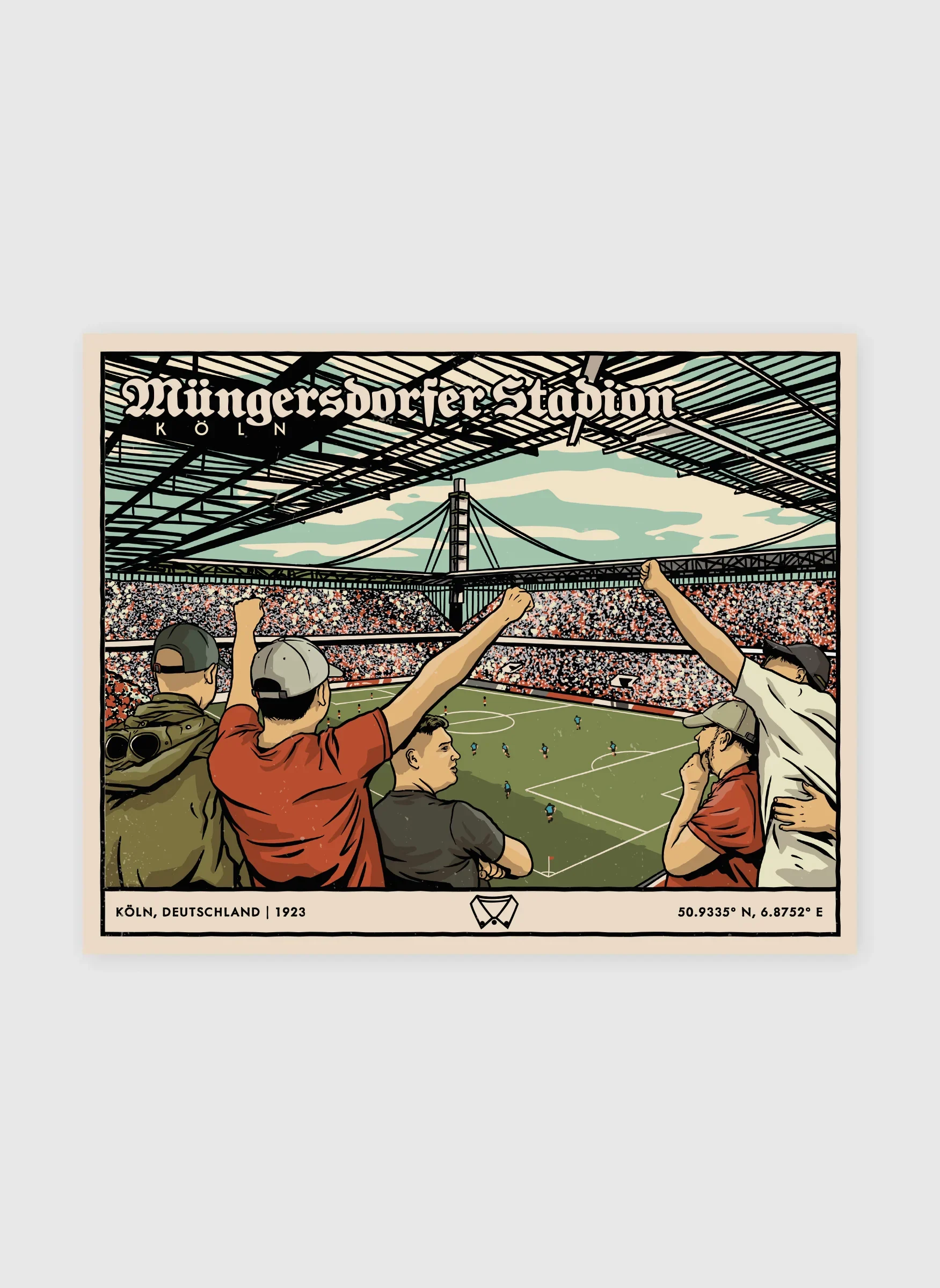 Poster - Köln Müngersdorfer Stadion