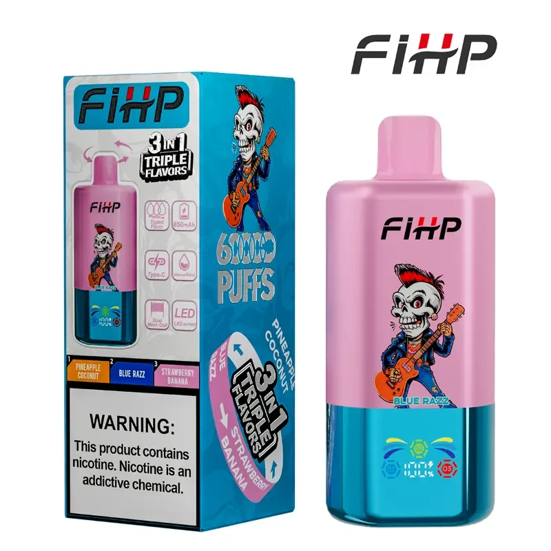 FIHP 60000 3in1 Dreifach-Aromen Einweg-Vape-Mengenangebot