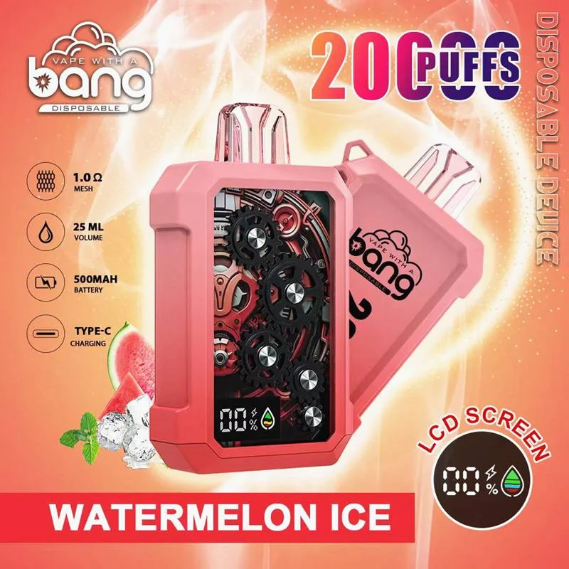 Bang Mechanical Gear 20000 Puffs Einweg Vape Mengenangebot