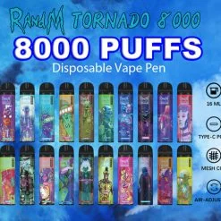 RANDM Tornado 8000 Puffs Einweg Vape Mengenangebot