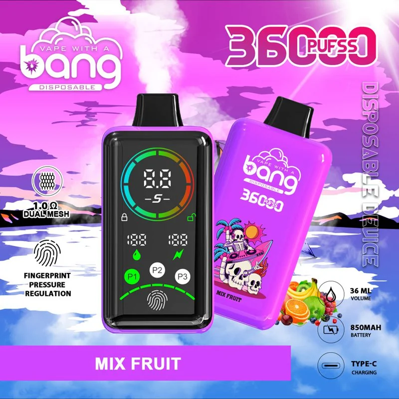 Bang 36000 Puffs Smart Vollbild Einweg Vape Mengenangebot
