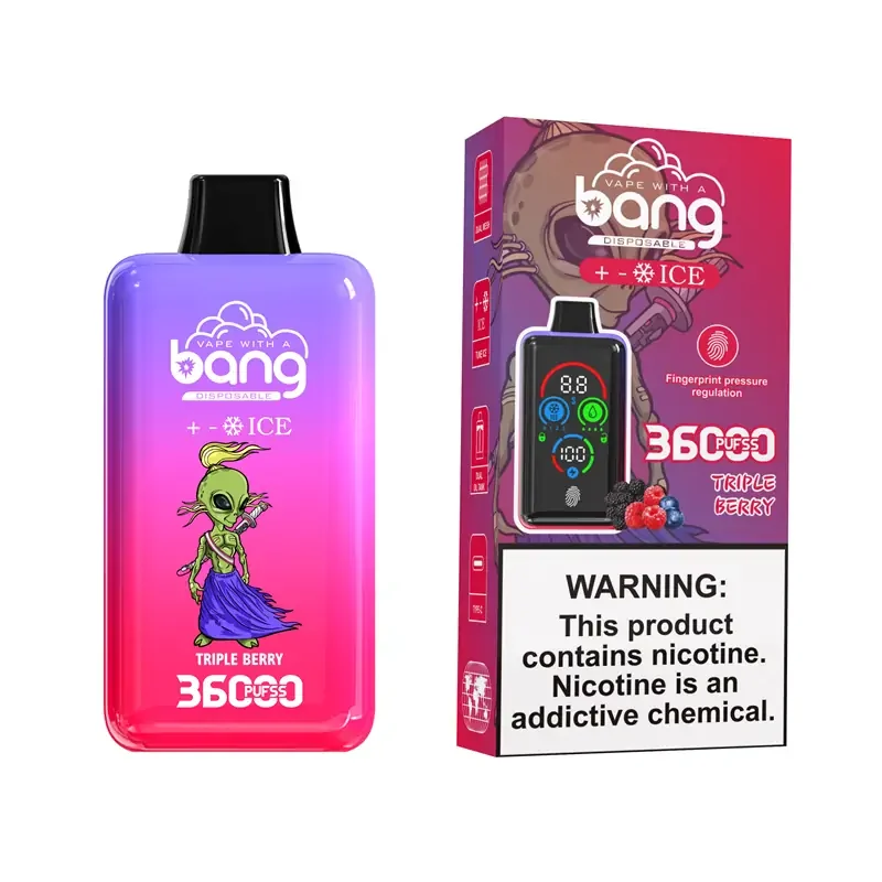 Bang 36000 Puffs Eis Kontrolle Einweg Vape Mengenangebot