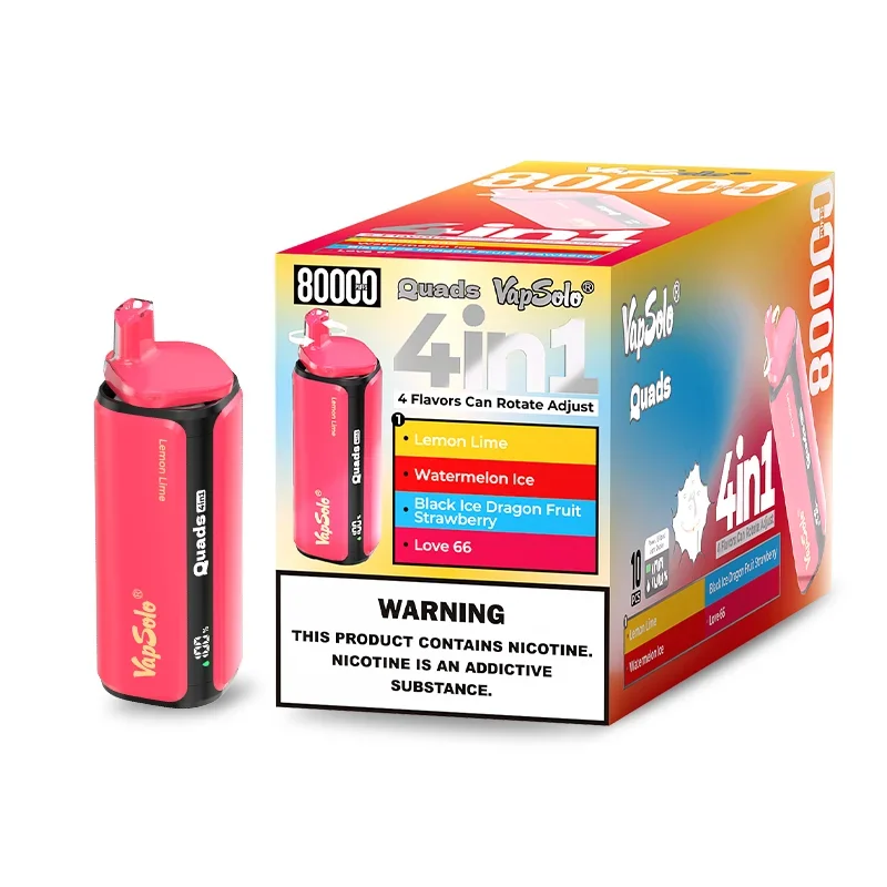 Vapsolo Quads 80000 Einweg Vape Mengenangebot