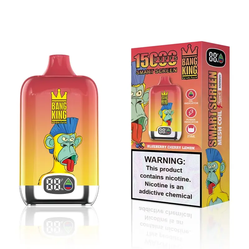 Bang King Smart Screen 15000 Puffs Einweg Vape Mengenangebot