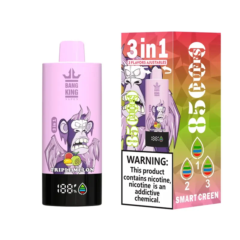 Bang King Triple 3in1 85K Puffs Einweg Vape Mengenangebot