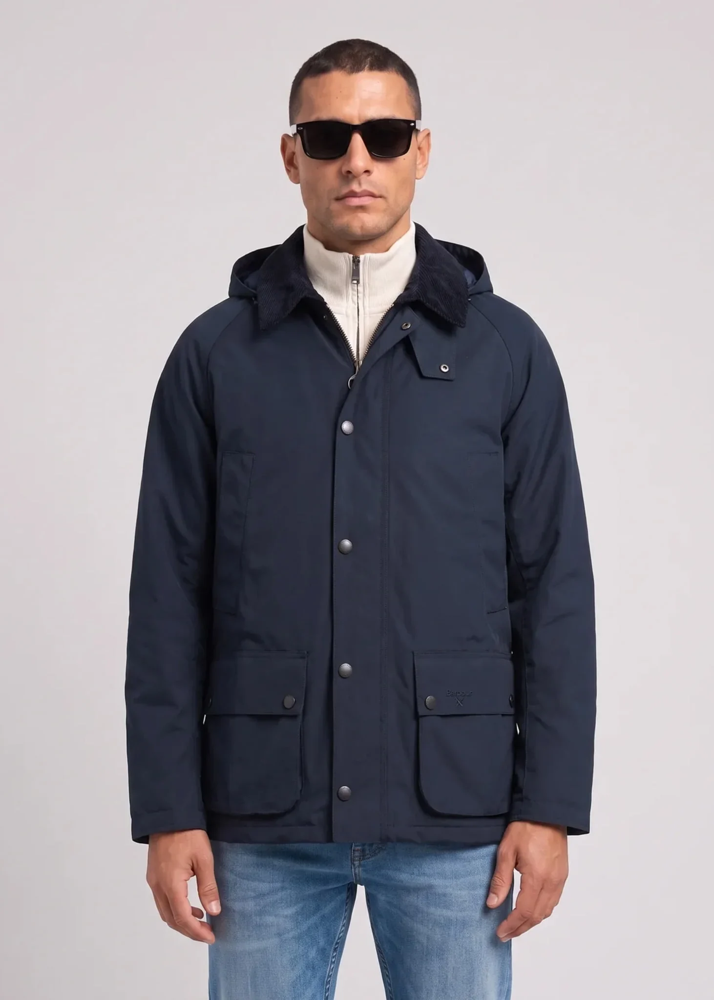Barbour winter ashby waterproof jacket - navy