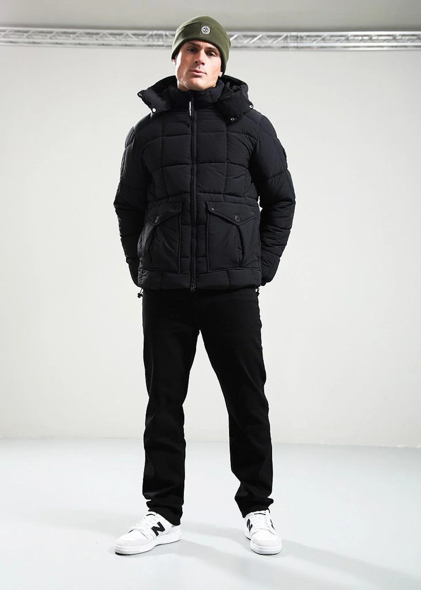 Yukon bubble jacket - black