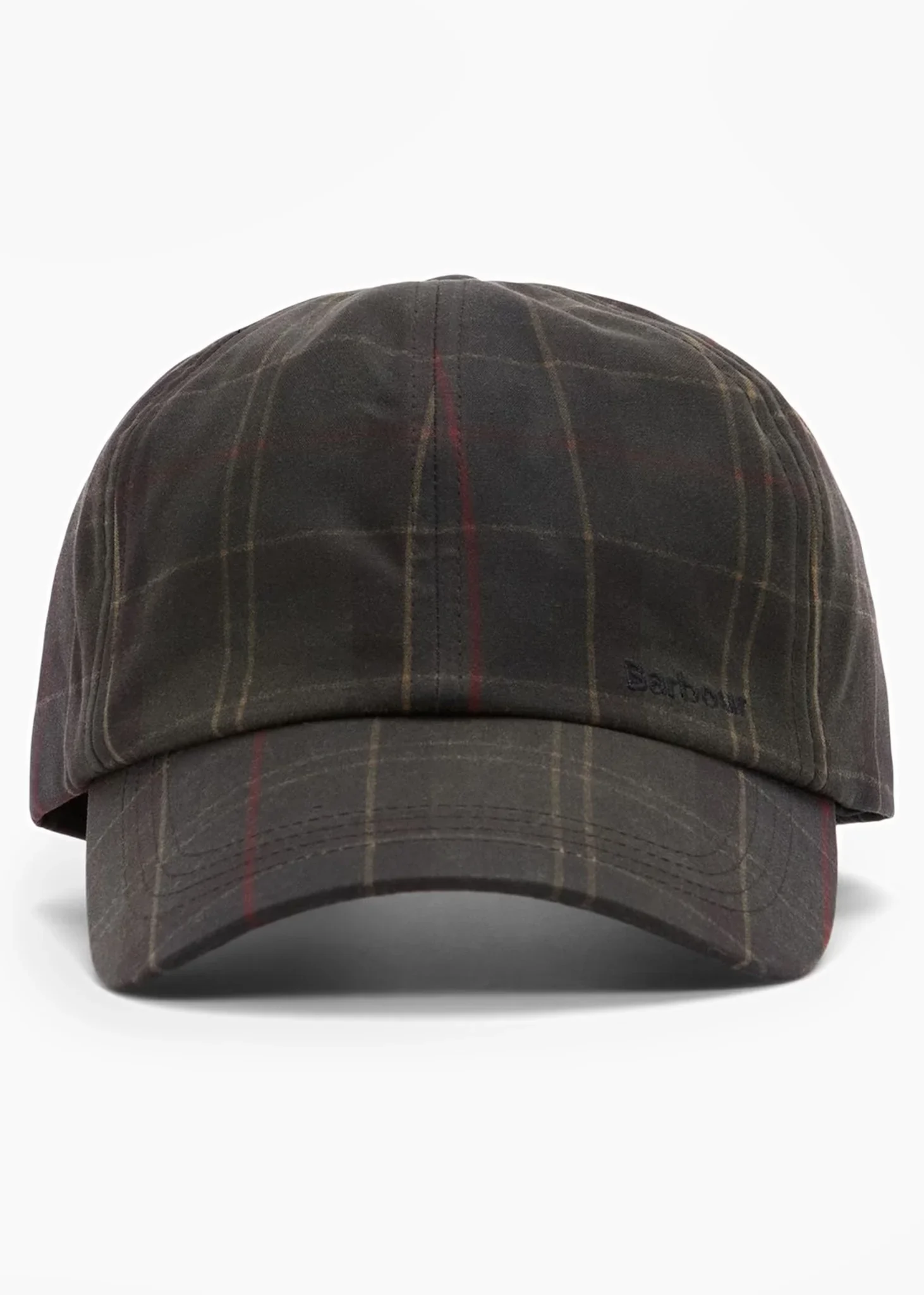 Barbour haydon tartan cap - dark classic tartan