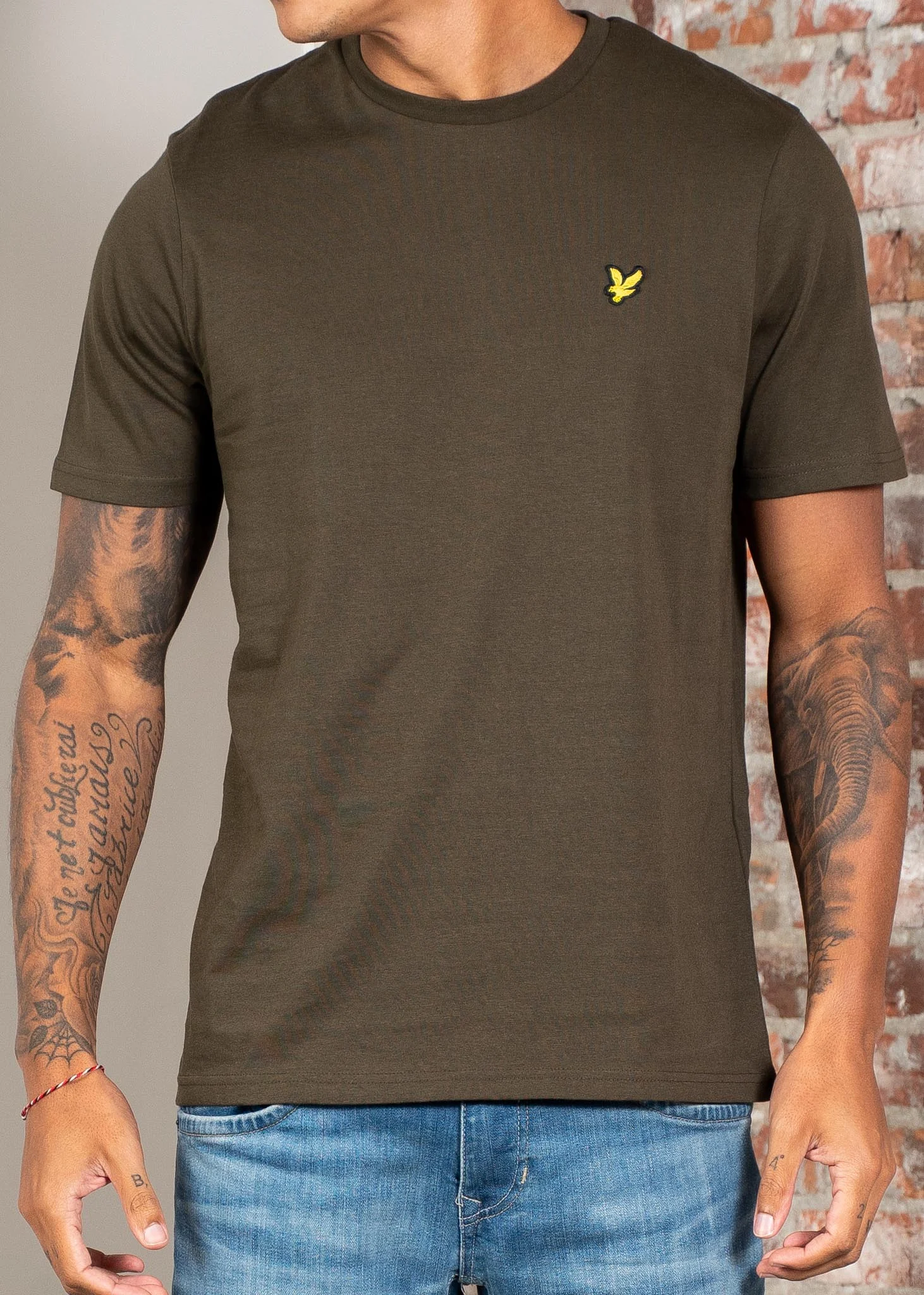 Plain t-shirt - olive